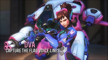 Dva’s Capture The Flag Voice Lines