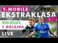 Startujemy z tematem - T-Mobile Ekstraklasa 2011/12 w PES 6 - 1 kolejka