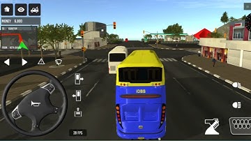 Coach bus simulator 3d game game play video 2025 Indian road off road driving bus simulator game 
