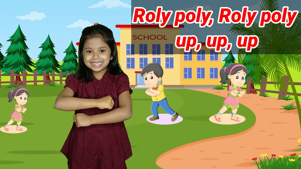 Roly Poly, Roly Poly | Nursery Rhymes For Children | Kids Song | - YouTube