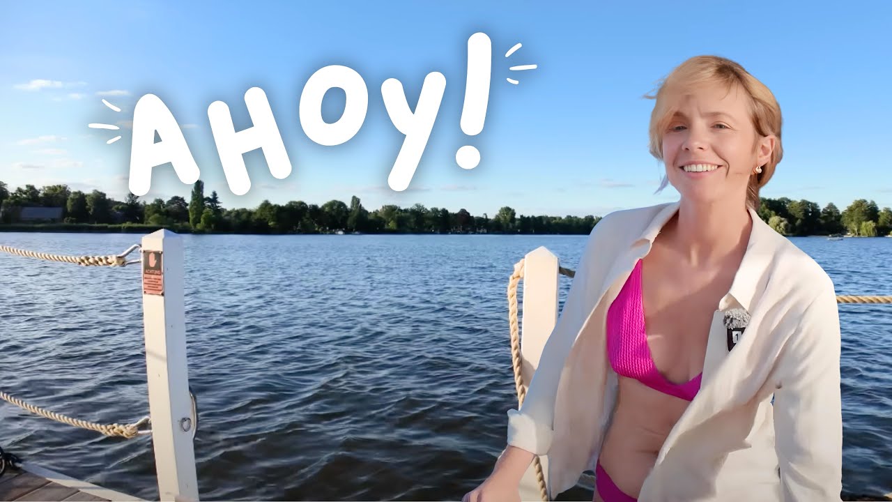 Abenteuer pur: Jeanne steuert das Bunbo Hausboot zum ersten Mal alleine!