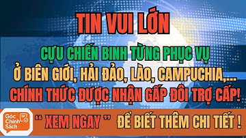 Bất Ngờ Lớn: Cựu Chiến Binh Từng Phục Vụ Ở Biên Giới, Hải Đảo–Chính Thức Được Nhận Gấp Đôi Trợ Cấp!