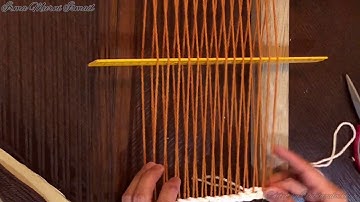 HANDWOVEN TAPESTRY ~ SOUMAK TECHNIQUE by IRMA MURNI ISMAIL