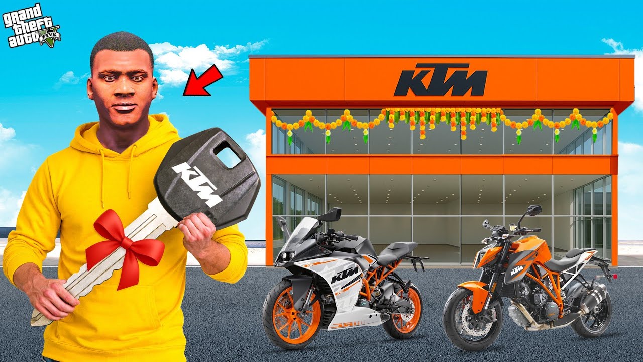 Franklin & Chithapu Start New KTM Bike Showroom in GTA 5