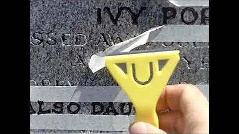 Do you need permission to change a headstone on a grave?