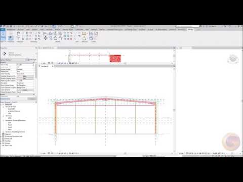 As-built Portal Frames - Revit