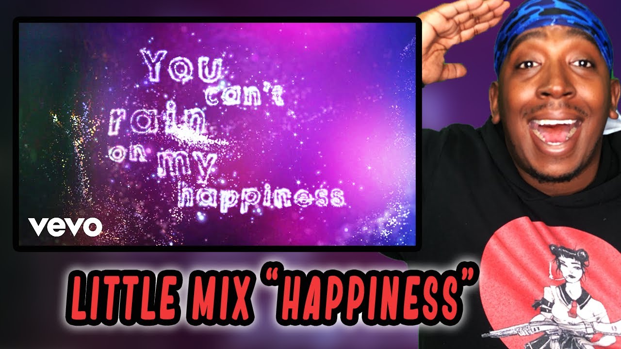 American Reacts To Little Mix - Happiness (Lyric Video)