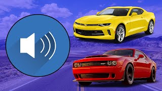 GUESS THE CAR BY THE SOUND | Part 2 | Car quiz challenge