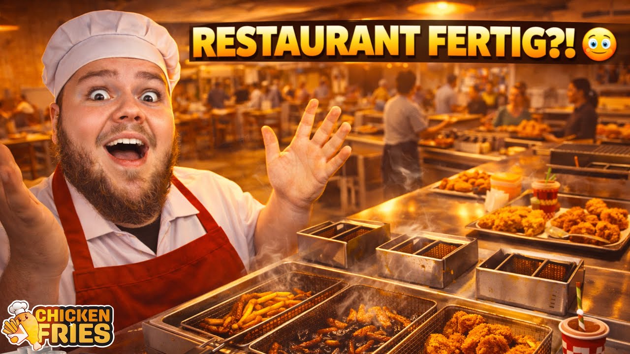 Das Restaurant ist fertig… und jetzt?! 😳 | Chicken Fries Finale