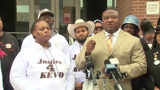 Family of inmates who died in Harris County Jail hold news conference with civil, human rights a...