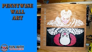 CNC Art Project - Pennywise / IT movie
