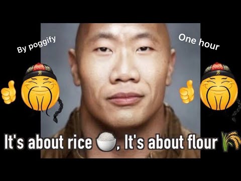 The-wok-the-rock.gif 3.5 MB GIF >>3983842 # IT'S ABOUT RICE IT'S ABOUT  FLOUR WE STAY [well fed, there is no shortage of food in the glorious  people's republic of China] WE DEVOUR PUT