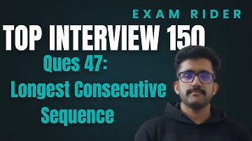 Longest Consecutive Sequence | LEETCODE | TOP INTERVIEW 150 | C++ #leetcode #education #coding
