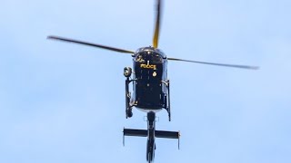 Police 1 G-Heoi Flying Over Bath 19Th Of April 2024
