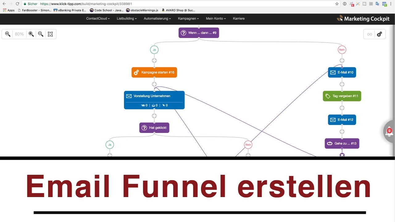  New Update  Email Funnel erstellen mit Klick-Tipp (deutsch) -  Email Marketing Tutorial