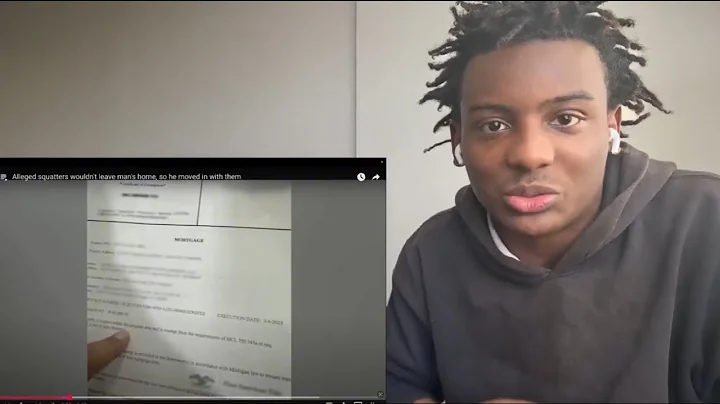 Alleged squatters wouldn't leave man's home, so he moved in with them | J. Dean Reaction