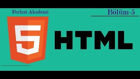 HTML SAYFALAR ARASI LİNK(YÖNLENDİRME)