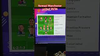 Formasi Manchester united 25/26 pes2018 #pes #ps3 #gemboxpatch #ps3 #ps4 #ps5