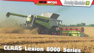FS25 | CLAAS Lexion 8000 Series - Farming Simulator 25 Mods Review QHD