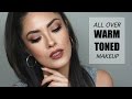 All Over Warm Toned Makeup Tutorial | Tartelette in Bloom | Melissa Alatorre