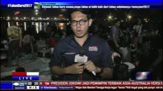 Pesta Kembang Api, Pantai Lagoon Ancol Diserbu Pengunjung
