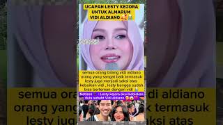 Vidi Aldinao Received A Greeting From Lesty Kejora vidialdiano artist singer lestykejora lat