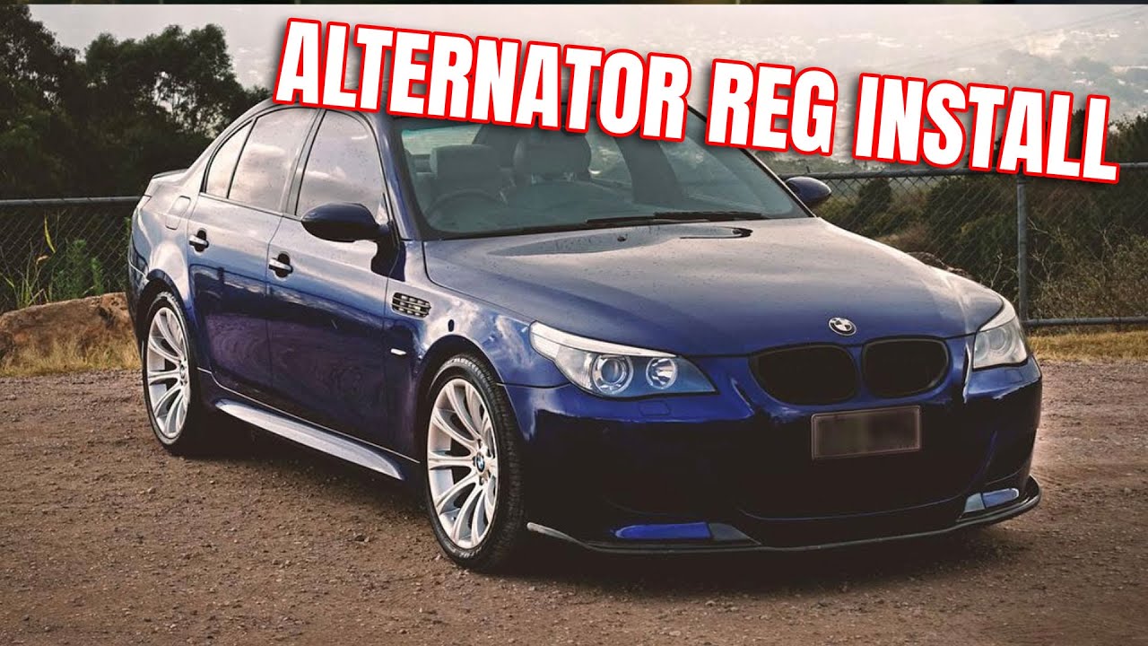 BMW E60 M5 Voltage Regulator Installation WILL IT WORK? YouTube