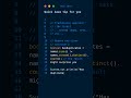 How I write cleaner Java code with one line 🔥 #coding #programming #java