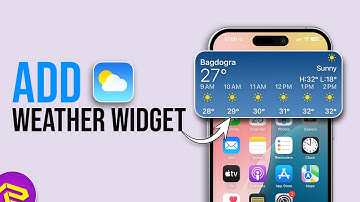 How to Add Weather Widget on Home Screen on iPhone | iOS Weather Widget Setup