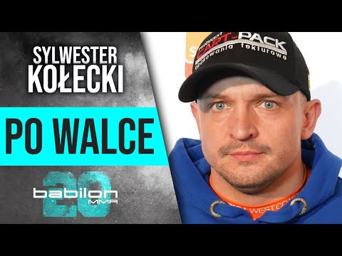 Sylwester Kołecki po nokaucie na Babilon MMA 20: Zawsze chcę kończyć w ten sposób