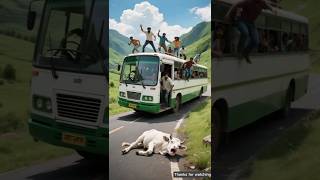 The Brave Calf Saved All The Bus Passengers