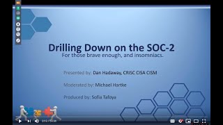 Webinar  Expected Controls - How to Review a SOC 1 or Two, Part Two