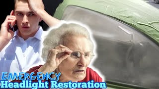 Headlight Restoration EMERGENCY - permanent damage 🚑 by The Headlight Restoration Pro 1,853 views 2 months ago 18 minutes