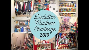 DECLUTTER MADNESS CHALLENGE / Introduction Video 2019