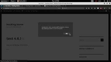 New XSS Vulnerability Wordpress 4.6.1 Hacking Pentest