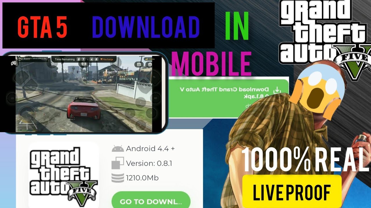 Gta 5 Franklin & Lamar Mission Game for android  best GTA 5 Mobile  Gameplay & Download 2022 😍 