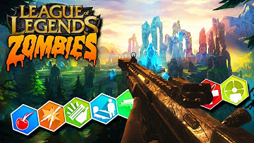NEW! Crazy "LEAGUE OF LEGENDS" Zombies Map! (Black Ops 3 Custom Zombies)