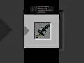crafting sculk sword moment #minecraft #shorts #youtube