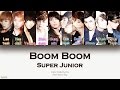 Super junior   boom boom   color coded lyrics hanromeng