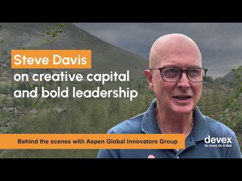 Steve Davis on creative capital and bold leadership