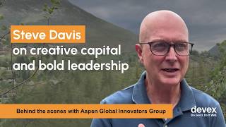 Steve Davis on creative capital and bold leadership