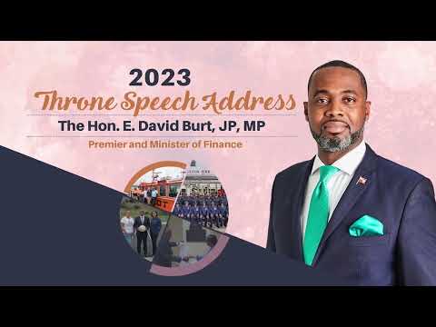 Premier David Burt's National Address November 9, 2023