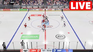 ICE HOCKEY LIVE🔴 Great Britain vs Denmark | 2024 IIHF World Championship 17th May 2024 Full  NHL 24