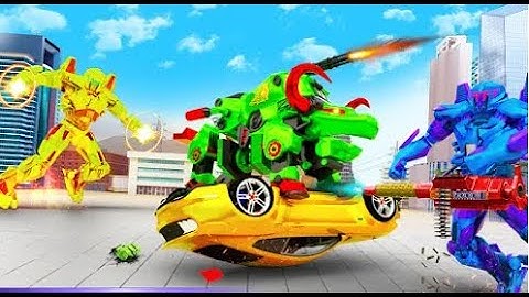 Amazing Grand Bull Robot Car | Rescue City Transforming Robot Android GamePlay | By Game Crazy