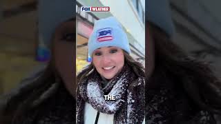 BTS With FOX Weather's Jane Minar In Traverse City, MI As Back-To-Back Winter Storms Aim At Region