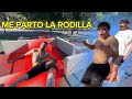 Primera VEZ en un PARKOUR PARK (Casi Me PARTO LA RODILLA)