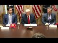 President Trump talks high gas prices, Iran peace discussions