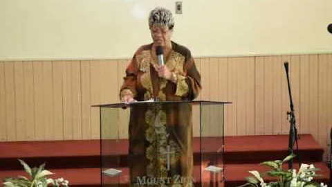 Elder Janice Cummings - The Lord is My Shepherd