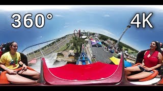 Texas Tornado 360° front seat on-ride 4K POV Wonderland Amusement Park