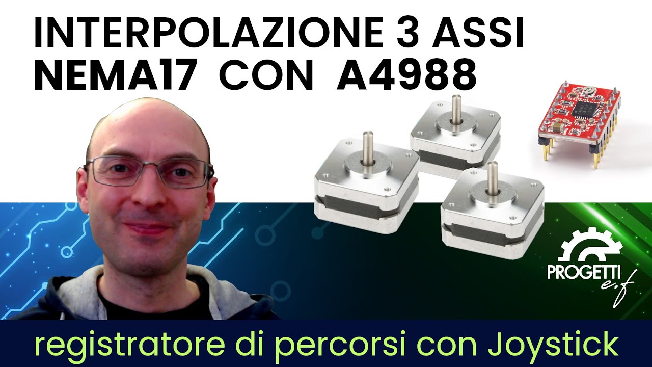 A4988 : driver stepper e controllo CNC 3 assi